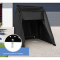 Outdoor Motorcycle Shelter Waterproof Motorbike Storage Tent with Cover product image
