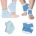 Open-Toe Moisturizing Gel Heel Socks for Dry/Cracked Skin (4-Pair) product image