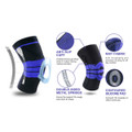 Knee Compression Support Sleeve with Patellar Gel Pad product image