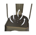 18-Inch Metal Dining Chairs with Stackable Design (Set of 4) product image