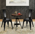 18-Inch Metal Dining Chairs with Stackable Design (Set of 4) product image
