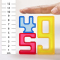 MagBuild™ Kids' 140-Piece Number Blocks Educational Set, FS1170 product image