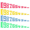 MagBuild™ Kids' 140-Piece Number Blocks Educational Set, FS1170 product image