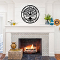 Personalized Family Tree Name Sign Wall Décor product image