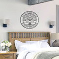 Personalized Family Tree Name Sign Wall Décor product image