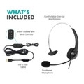 Ultimo USB Wired Headset with Noise Cancelling (2 Pack) product image