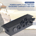 12/24V Multi-Function Power Box Charger With USB-C Output For RV Vehicles Trailers SUV Boat product image