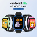 4G Kid Smartwatch GPS Video Call 1.83inch Screen With Camera SOS Function Color Green With Night Light product image