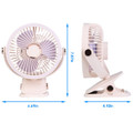 iMounTEK® 5-Speed Clip Fan product image