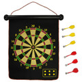Double-Sided Magnetic Roll-up Dart Board & Bullseye Game product image