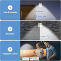 Smart Solar Flood Light with Motion Sensor (2-Pack) product image
