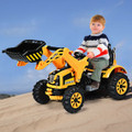 Kids' 12V Ride-on Excavator Dumper Truck with Control Stick product image