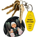 Safe 'Baby in Car' Reminder Keychain (2-Pack) product image