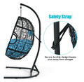 Hanging Cushioned Egg Hammock Chair with Stand product image