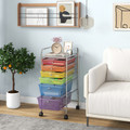 Multifunctional 6-Drawer Rolling Storage Cart Organizer product image
