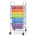 Multifunctional 6-Drawer Rolling Storage Cart Organizer product image