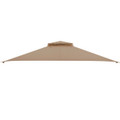 10 x 12-Foot Gazebo Replacement Top with Air Vent and Drainage Holes product image