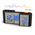 Dual Screen LED Digital Alarm Clock with FM Radio Temperature and Humidity Display product image