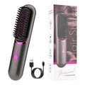 Cordless Hair Straightener Brush, Lightweight Protable Hair Straightening Brush for Outside Use product image