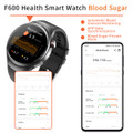 Smartwatch 1.55 Inch Screen with SOS Call Fall Detection and ECG Body Monitoring Sports Activity Tracker Brown leather strap product image