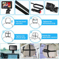 Car Baby Monitor, 4.3 Inch Camera Monitor Set, 360 Degree Rotation, Wide View, 1080P Infrared Night Vision Surveillance Camera, Stroller Mirror, Safe, Rear Facing product image