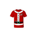 Men's Funny Ugly Christmas Sweater Cotton T-Shirts product image
