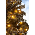 6/7-Foot Artificial Halloween Tree with Bendable Top Section & Warm Light product image