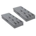 Cheer Collection® Expandable Kitchen Drawer Cutlery Organizer (1- or 2-Pack) product image