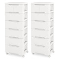 7-Drawer Rolling Storage Cabinet (1 or 2-Pack) product image