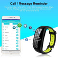 Fitness Watch ,Bluetooth Smart Bracelet Sleep Tracker, IP68 Waterproof Smart Watch with Pedometer, Activity Tracker for Men Women,Black and Green product image