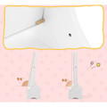 Kids' Freestanding Jewelry Armoire Cabinet Mirror with Storage product image