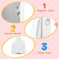 Kids' Freestanding Jewelry Armoire Cabinet Mirror with Storage product image