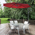 Goplus 10' Hanging Patio Umbrella Sun Shade product image