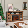Fireplace TV Stand for TVs up to 65" with Side Cabinets and Remote product image