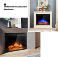 GoFlame 36'' 750W-1500W Electric Fireplace product image
