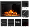 GoFlame 36'' 750W-1500W Electric Fireplace product image