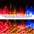 GoFlame 36'' 750W-1500W Electric Fireplace product image