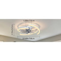 20" Ceiling Fan with Lights App & Remote Control  product image