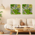 20" 3D Wall-Mounted, Framed Succulents (2-Pack) product image