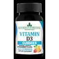 Vitamin D3 Gummies, Orange, Lemon & Strawberry Flavor, 60 ct. product image
