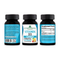 Vitamin D3 Gummies, Orange, Lemon & Strawberry Flavor, 60 ct. product image