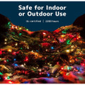  20-Foot 100-Count Incandescent Waterproof Mini String Lights (2-Pack) product image