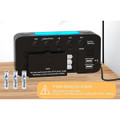 RGB Digital Mirror Alarm Clock with 7-Inch LED Display product image