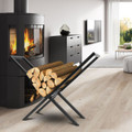 X-Shaped Firewood Rack Log Holder product image