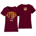 Women's Football Shadow T-Shirt product image