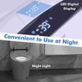 1.28GPF Smart Elongated Toilet Bidet with Heated Seat & Auto Open/Close product image
