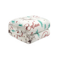 Kathy Ireland Holiday Print Plush Flannel Throw Blanket product image