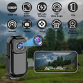 Mini 1080P Action Camera Wearable Sports Body Camera Pocket Helmet Camera Vlogging Multi-Function Black product image