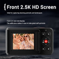72MP Digital Camera 2.5K Video HD Camera 2.4 Inch Screen, 16x Zoom,Auto Focus,Handheld Camera for Kids Beginner Travel Home Photography Color Red product image
