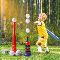 Outdoor Sports Interactive Telescopic Baseball Adjustable Transmitter Training Set Sports Toys for Kids product image